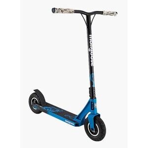 Mongoose Tread Pro Dirt Scooter, blue/ black 220 lb weight capacity